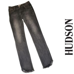 Hudson Jeans with Frayed Edges